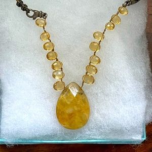 Woman’s Citrine Pendant